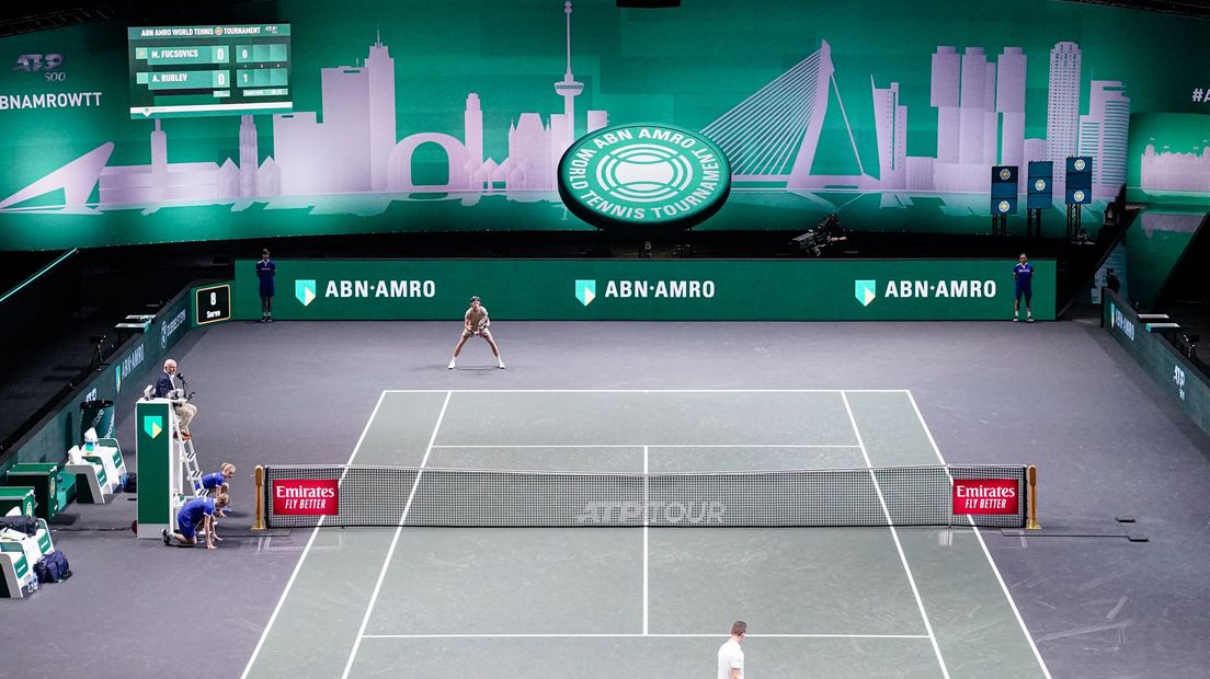 ABN AMRO drie jaar langer hoofdsponsor van tennistoernooi in Ahoy