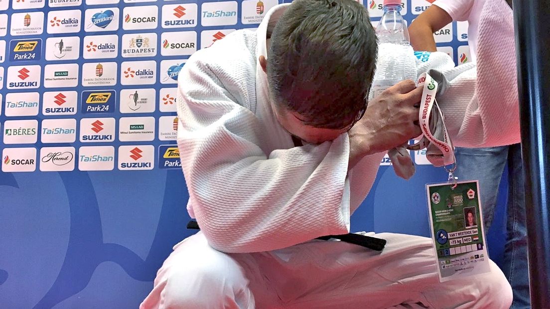 Van 't Westende direct onderuit op WK judo