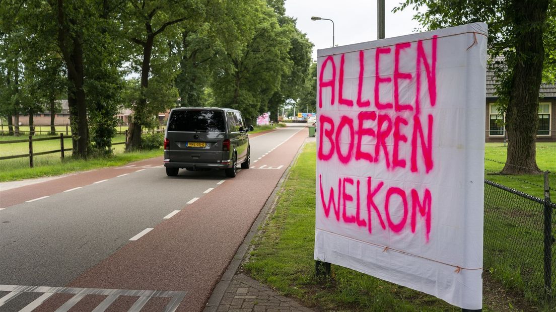 Boerenprotest stroe