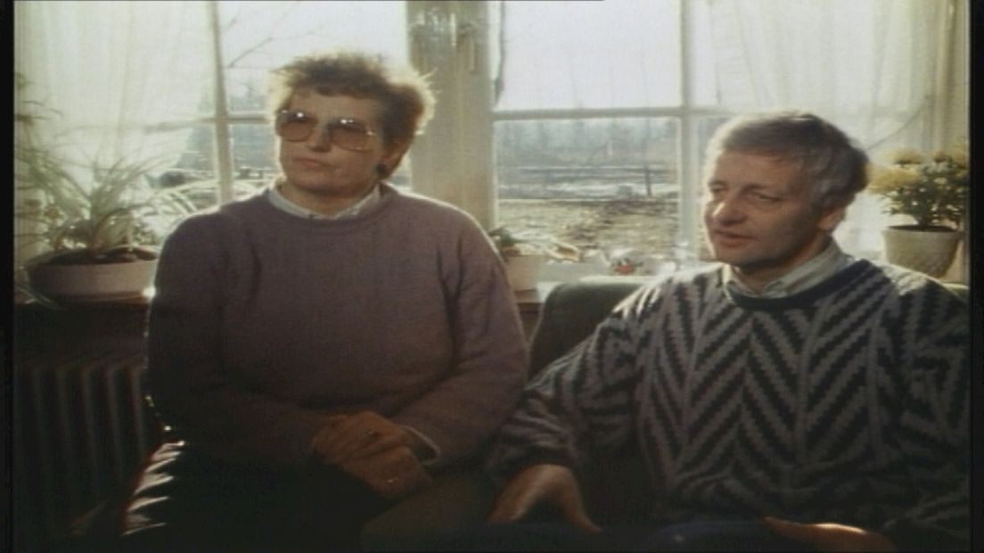 Het echtpaar Vening in 1991