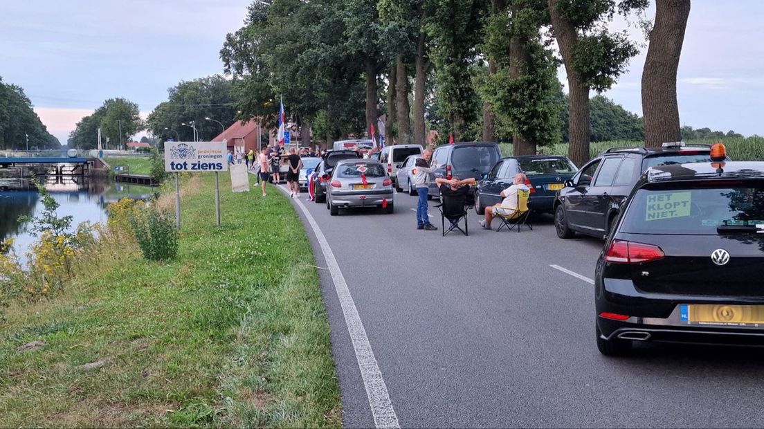 De blokkade bij Ter Apel