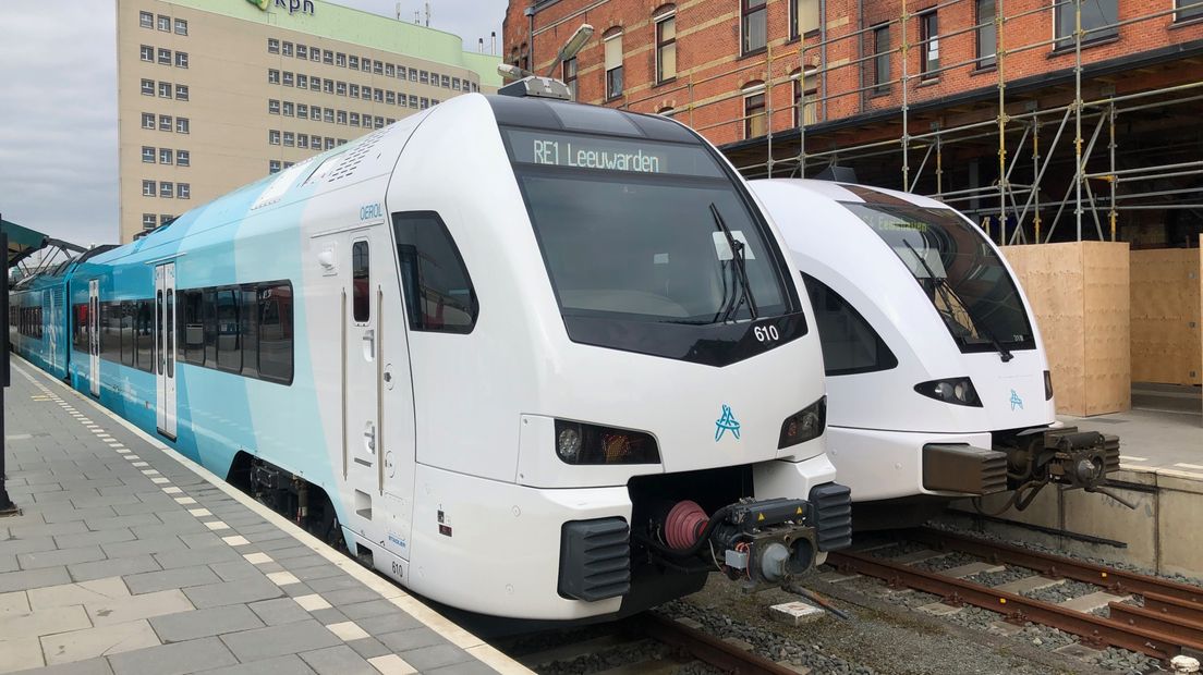 De sneltrein tussen Groningen en Leeuwarden rijdt voorlopig niet op zaterdag