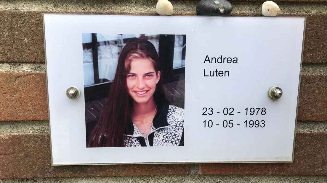 Een herdenkplek voor Andrea Luten (Rechten: RTV Drenthe)
