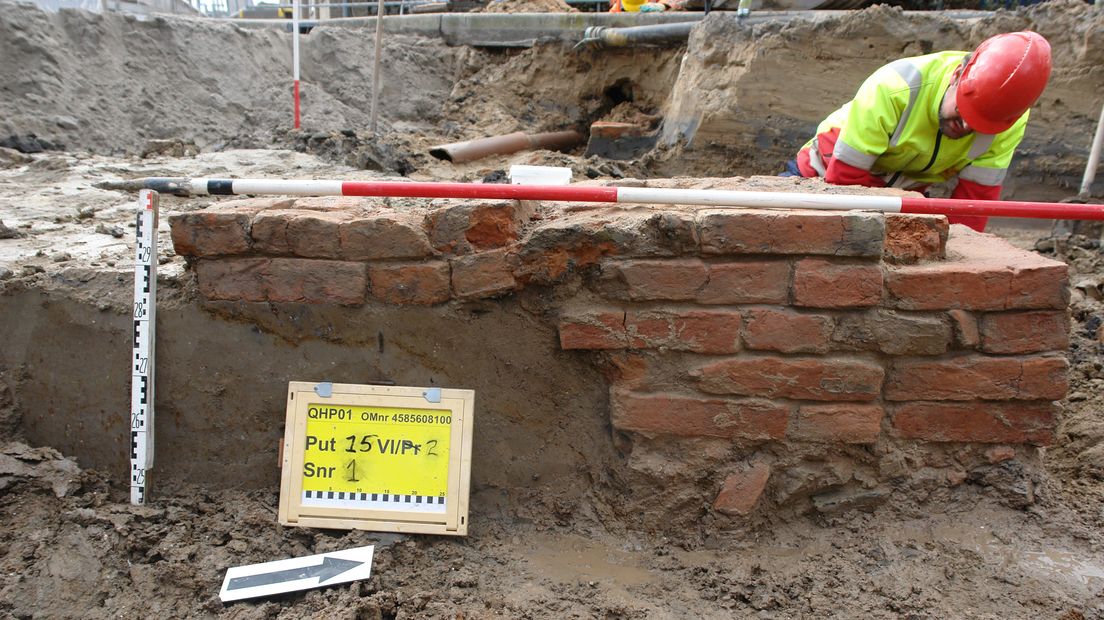 Onderzoek in 2019 naar archeologische resten in Zuilen