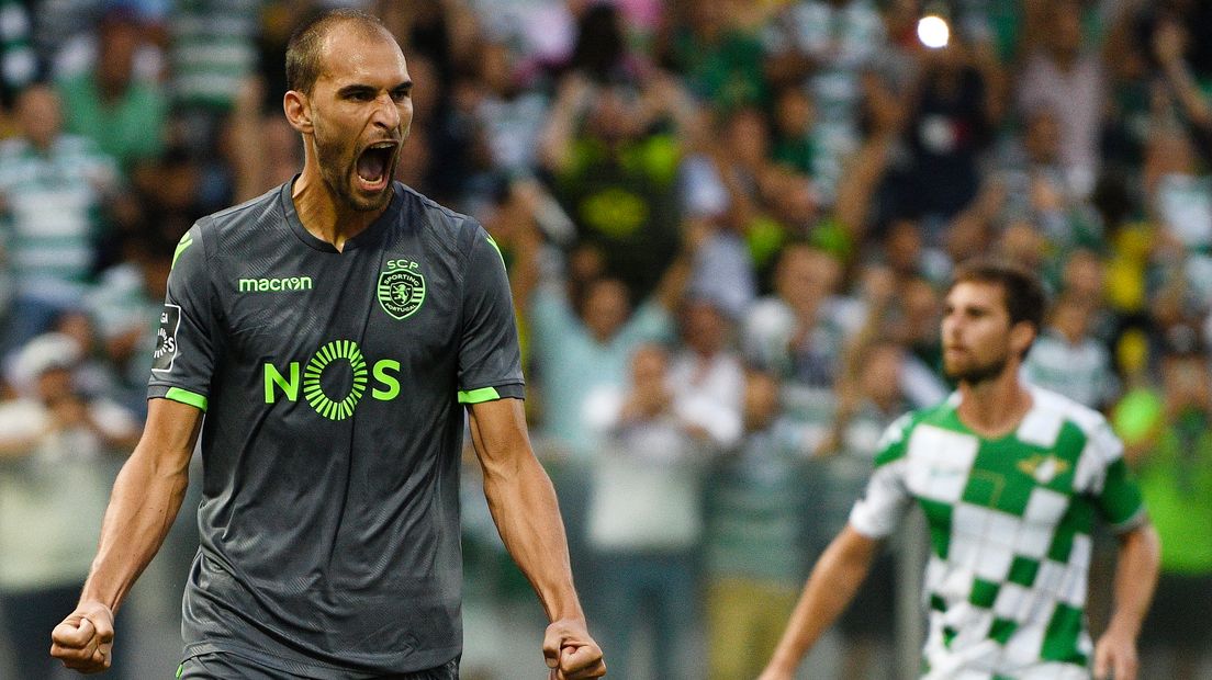 Dost besloot toch te blijven bij Sporting Portugal (Rechten: ANP/Octavio Passos)