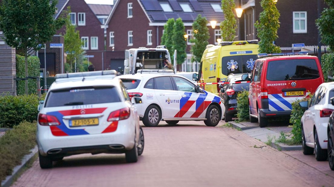 Op De Regenboog waren ook ambulance en brandweer aanwezig.