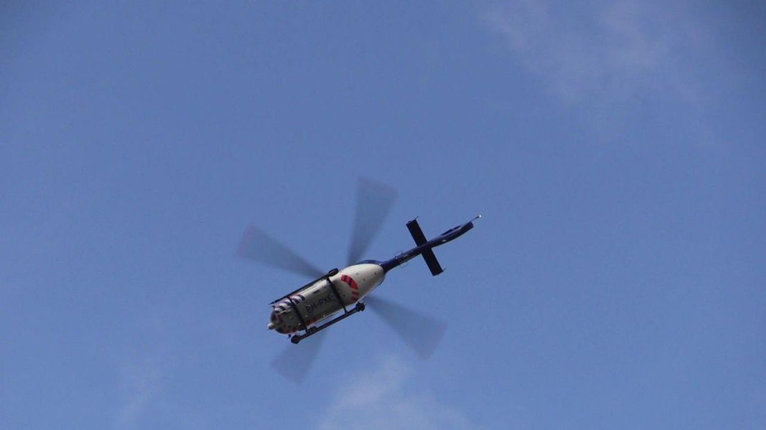 Politiehelikopter, foto ter illustratie