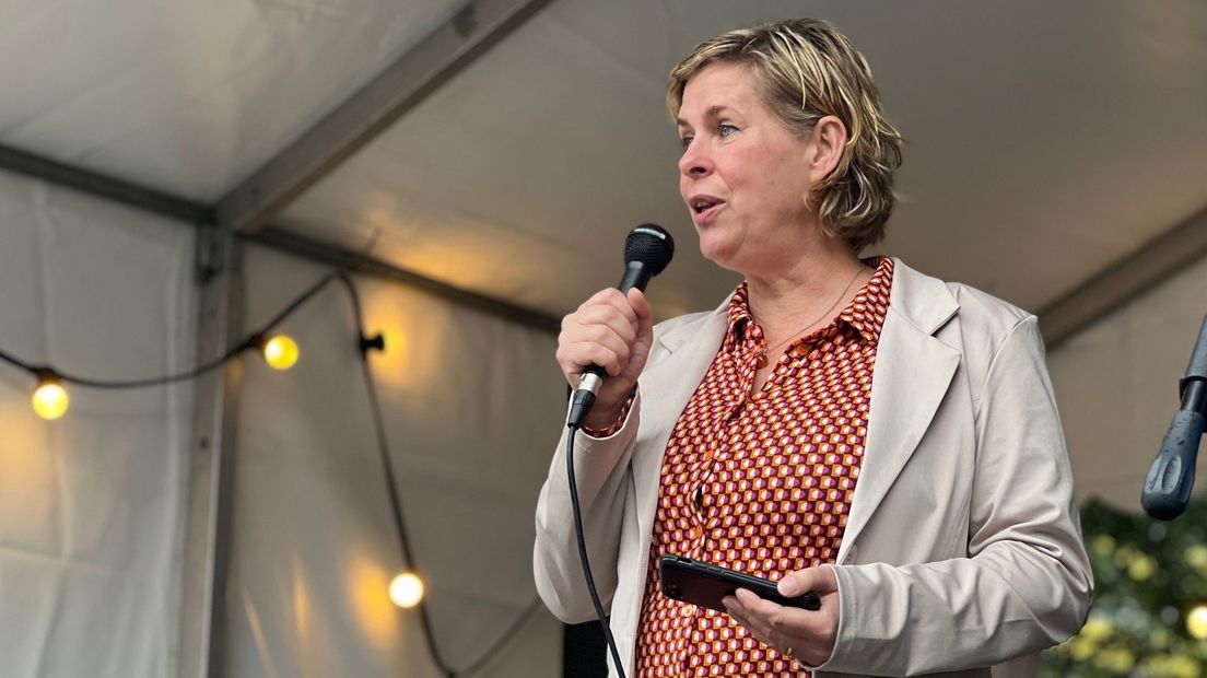 Wethouder Laura Hoogstraten (GroenLinks) vertelt over Vollenhove Vooruit.