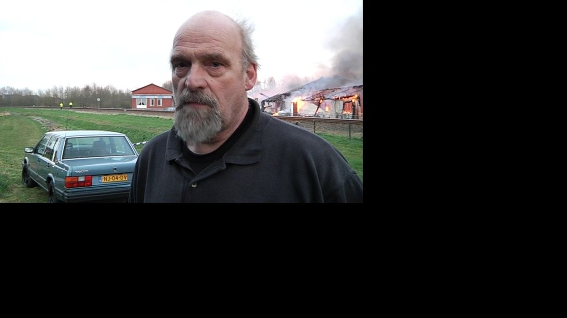 Fokko Snip zag hoe het bedrijf van zijn buurman in vlammen op ging.