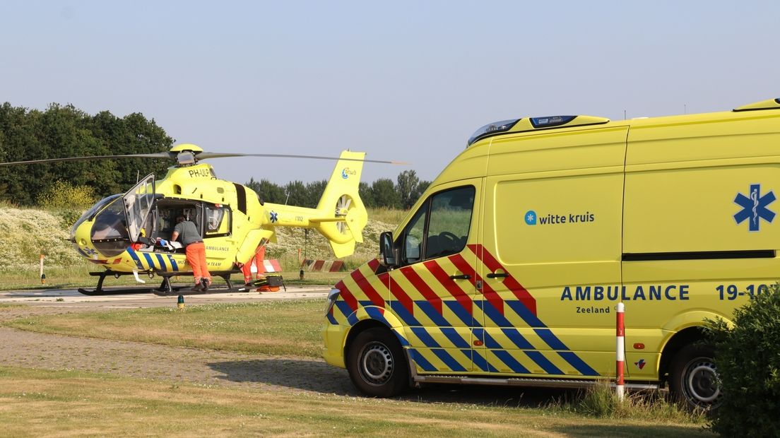 Twee gewonden bij ongeval 's-Gravenpolder
