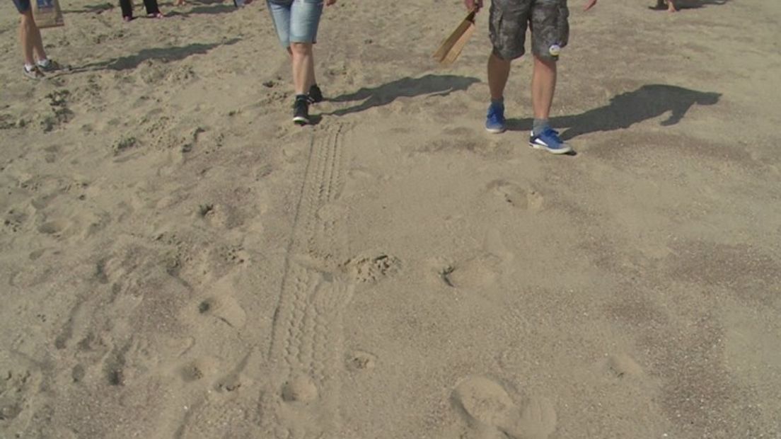 Wandelaars ruimen onderweg troep op