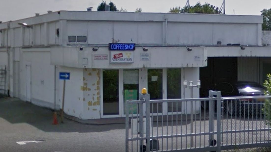 Het pand aan de Hogelandsterweg