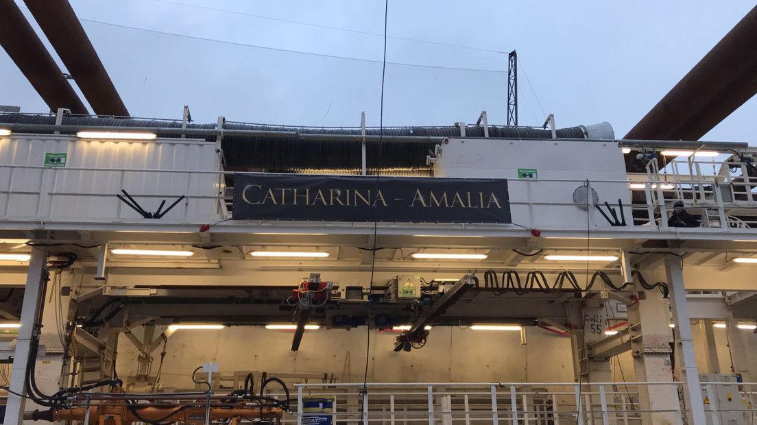 Tachtig meter lange boormachine heet Catharina-Amalia