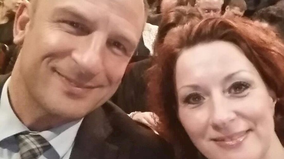 Selfie vlak voor aanvang koningsdagconcert