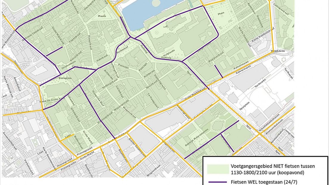 Verreweg de meeste straten worden fietsvrij in Den Haag