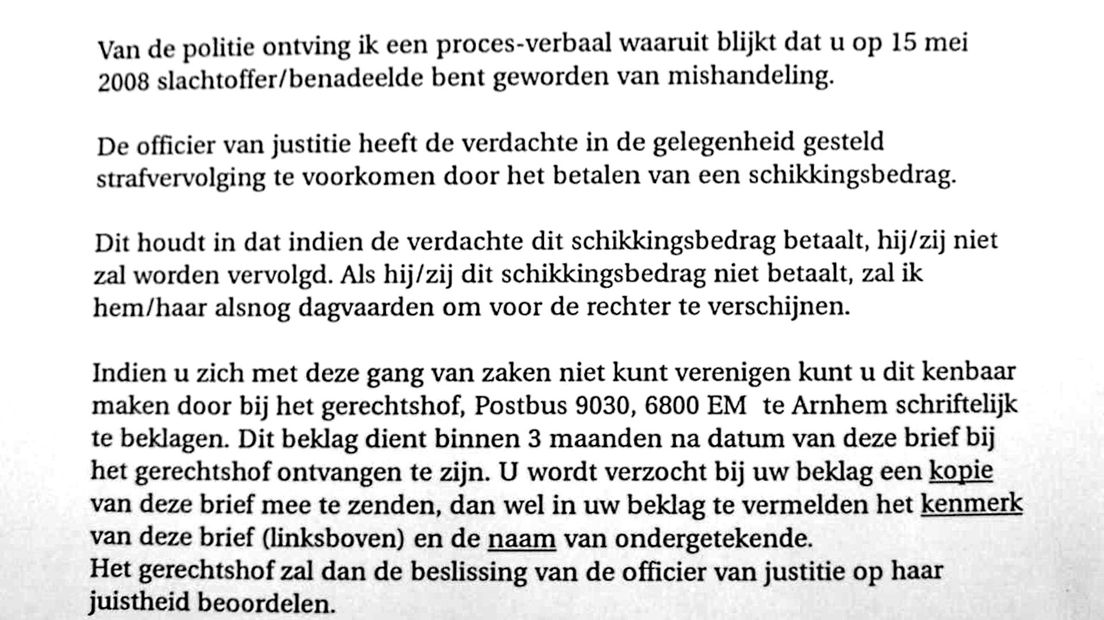 Schoppende militair krijgt boete