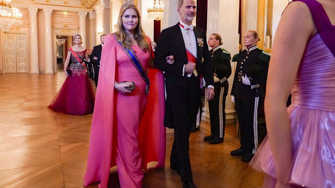 Prinses Amalia, gala Noorwegen