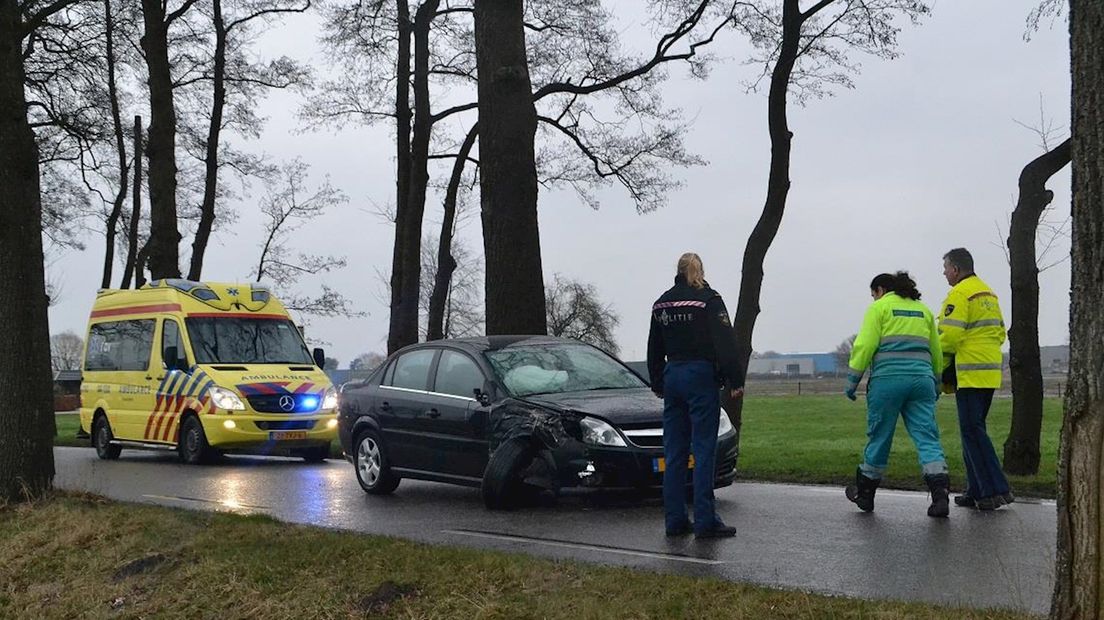 Ongeval op de Spanjaardsdijk bij Heeten