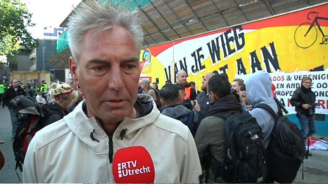 Pegida-voorman Edwin Wagensveld.