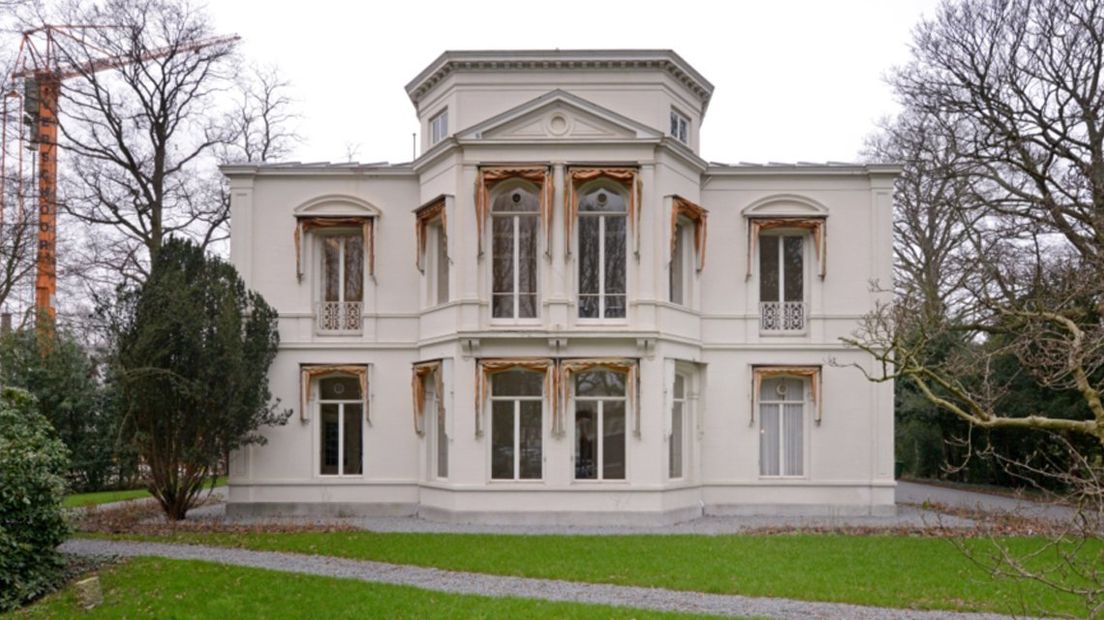 Hier zou de Israëlische ambassade komen. 