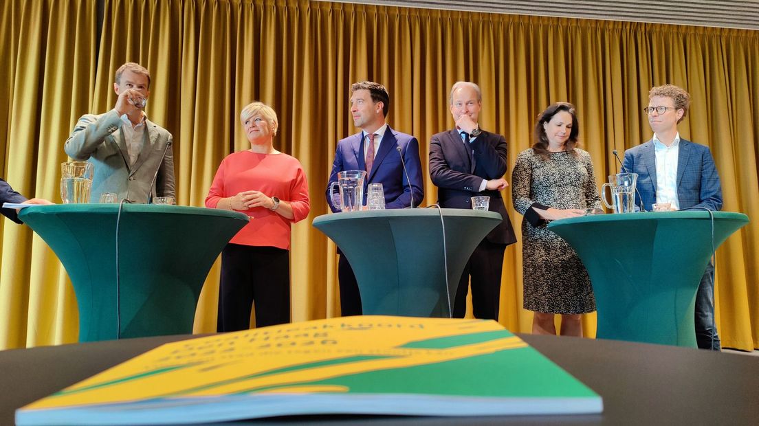 Het nieuwe college presenteerde vrijdag het coalitieakkoord