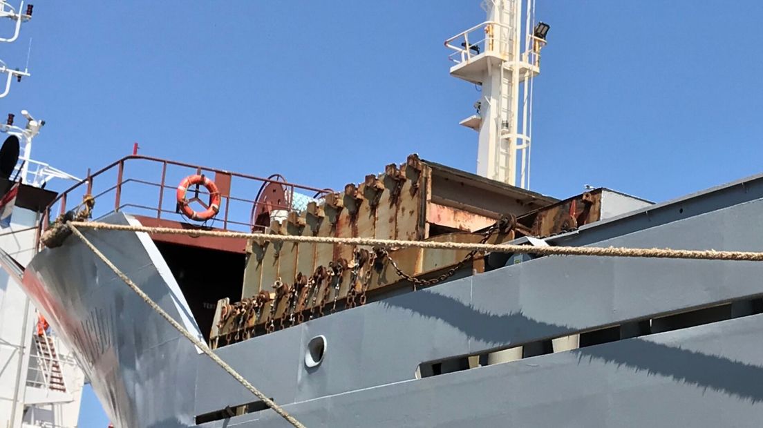 Een voorbeeld van een scheepsluikensysteem