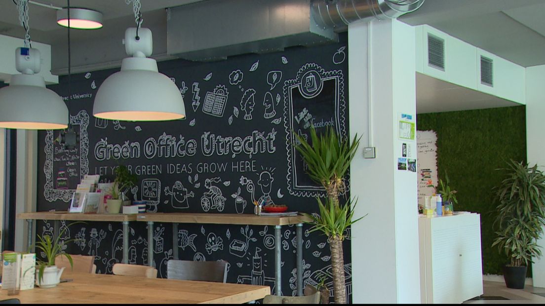 Met het Green Office wil de Universiteit Utrecht de campus van binnen uit groener maken.