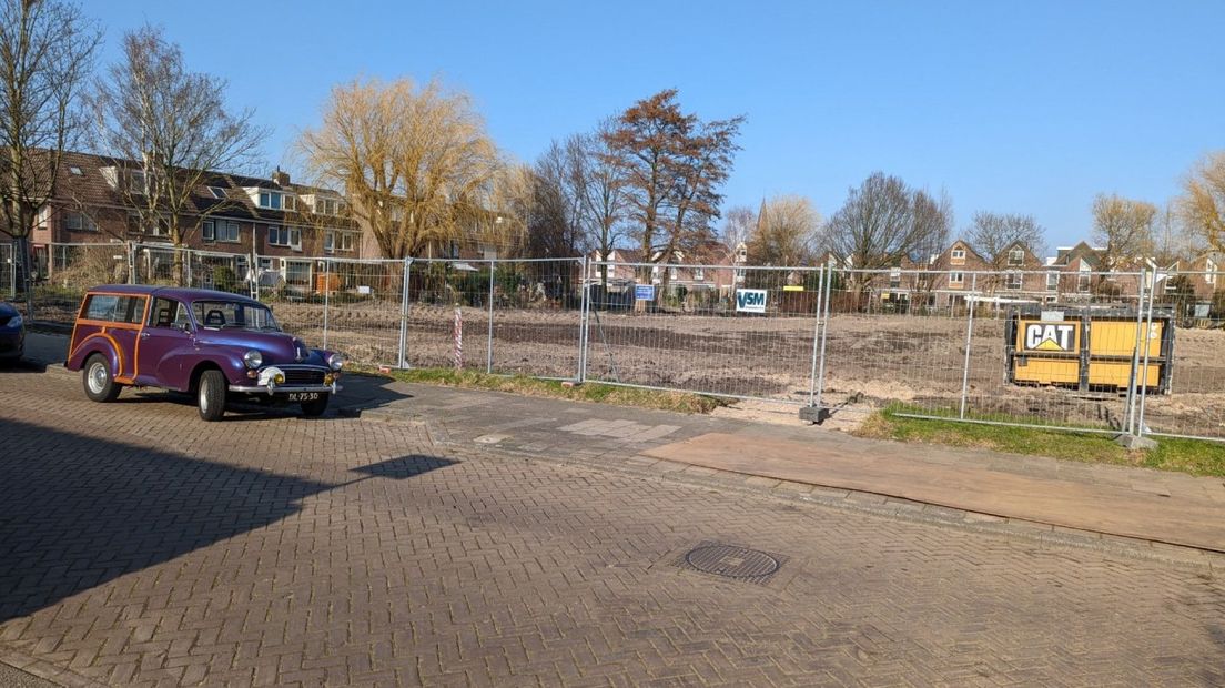 De oude school is al gesloopt