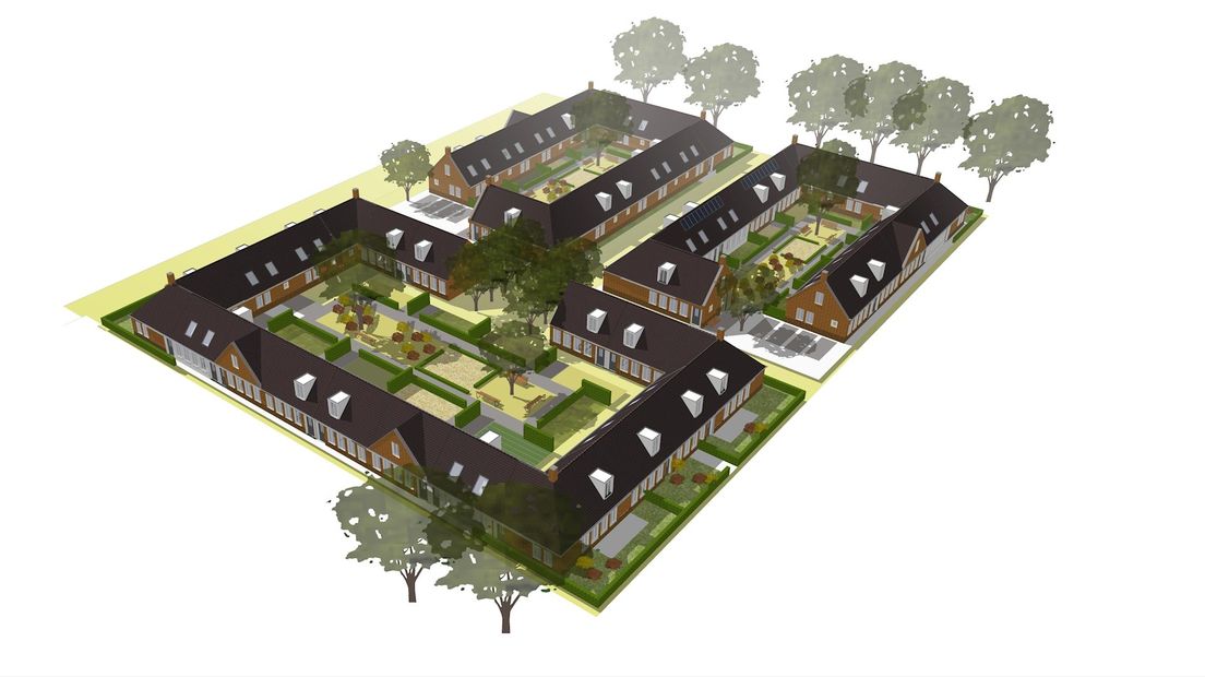 Ontwerp Knasse Knarrenhof in Aalanden in Zwolle