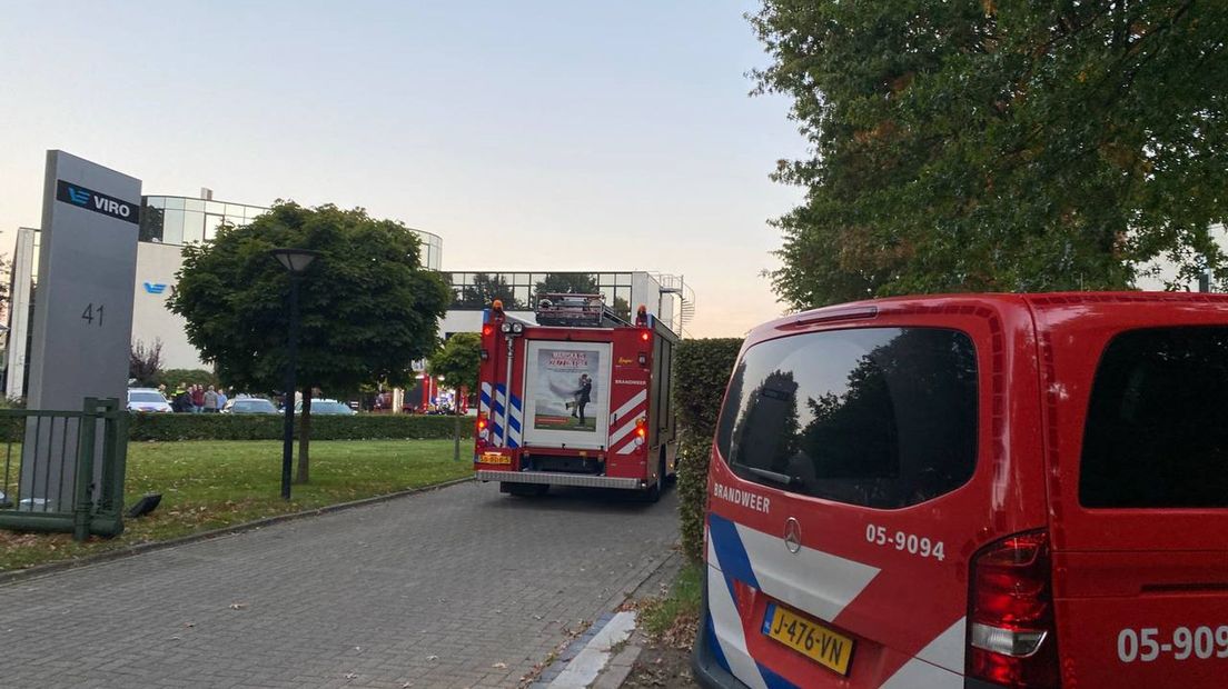 Evacuatie bij bedrijf in Hengelo