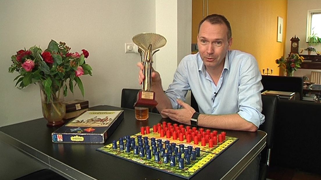 Wereldkampioen Stratego Anjo Travaille uit Utrecht