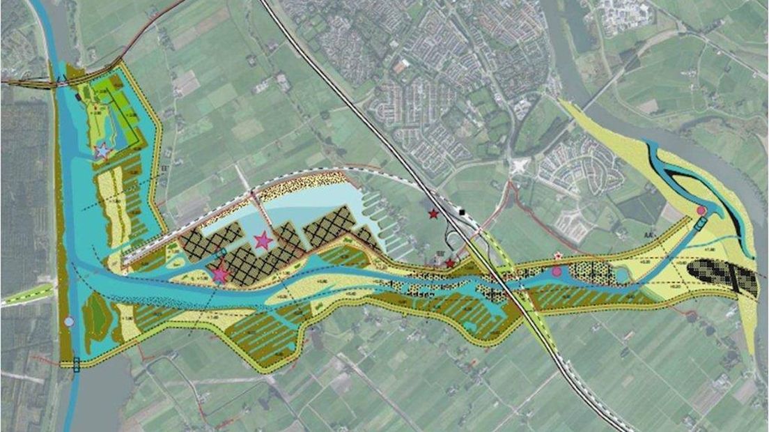 Plannen voor het Reevediep tussen de IJssel en het Drontermeer