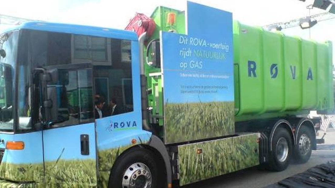 16 procent wagenpark ROVA op groen gas