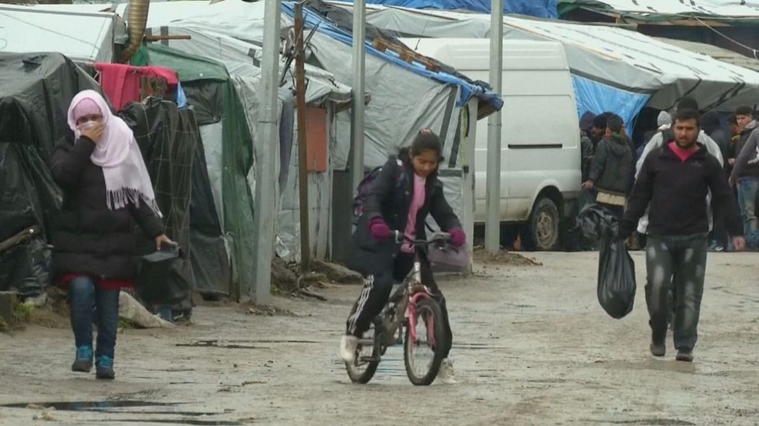 De 'jungle' in Calais