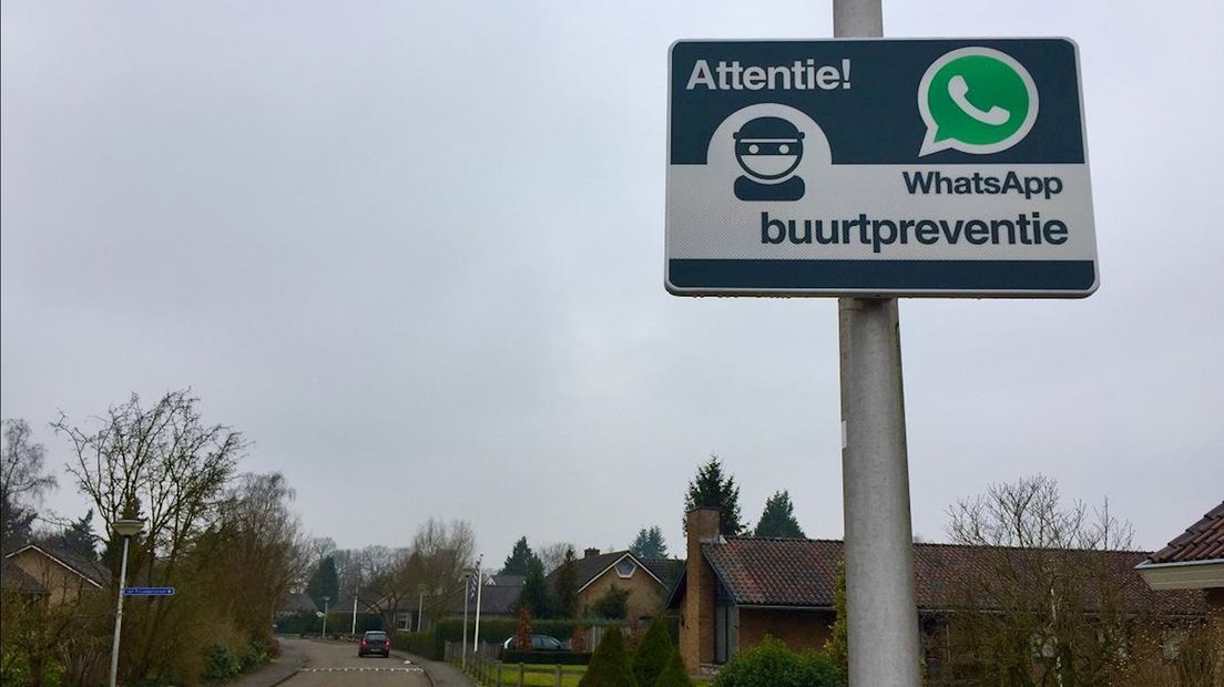 Buurtpreventie via Whats App in Goor