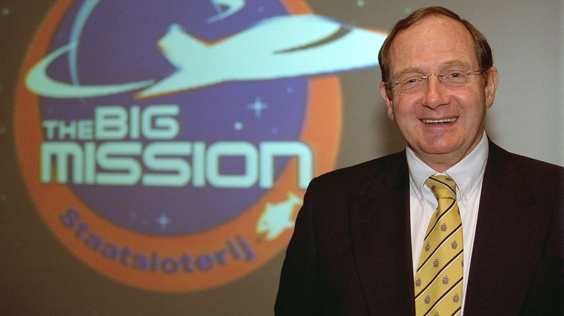 Gerard van Egerschot in 2002 als directeur van de Staatsloterij.