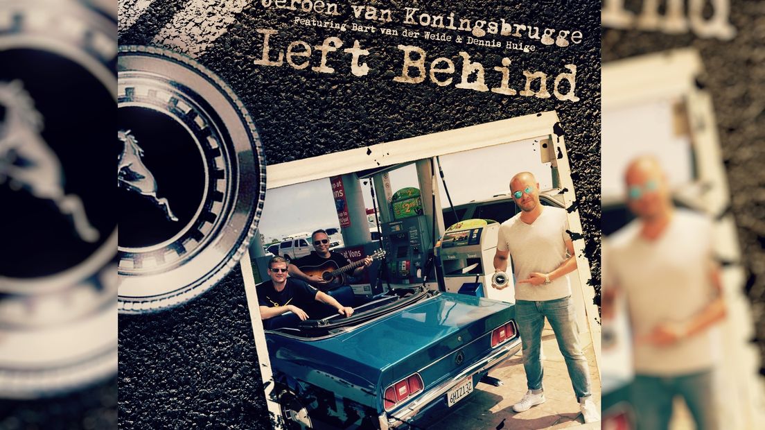 Cover Left Behind, van Racoon met Jeroen van Koningsbrugge