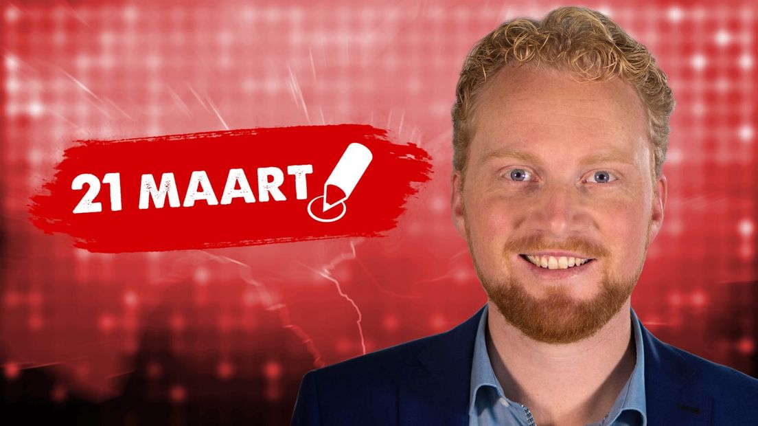 Martijn Folkers volgt de verkiezingen in Stadskanaal.