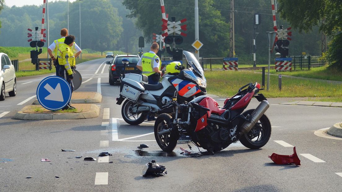Motorongeluk in Deventer