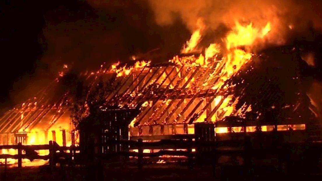 Brand in IJhorst