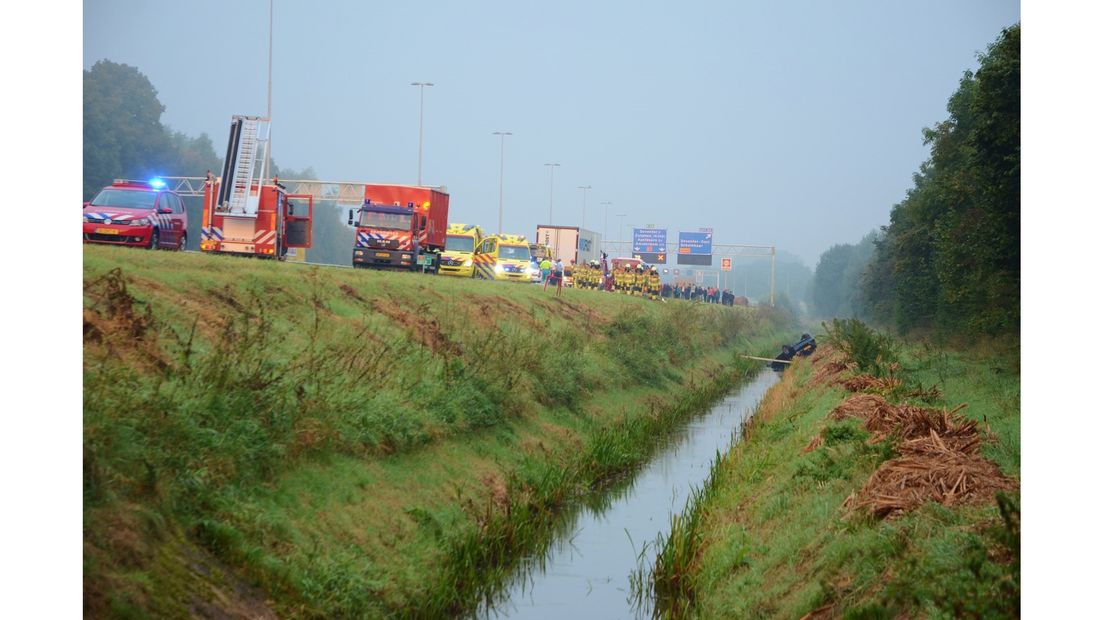 Ongeluk op A1