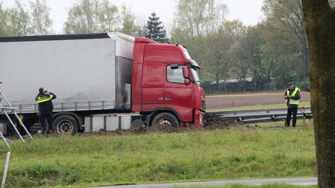 Ongeluk op A1 tussen Bathmen en Lochem