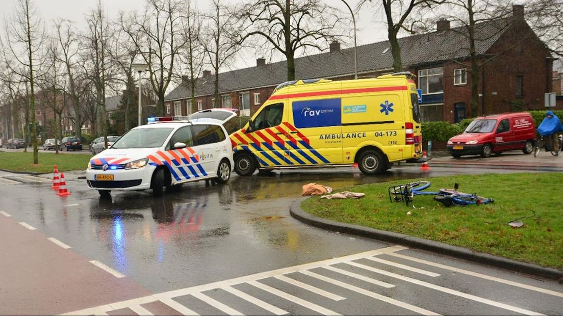 Fietser gewond bij ongeluk in Deventer