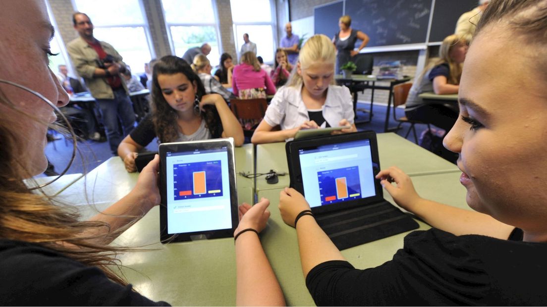 Onderwijs met iPad in IJsselmuiden