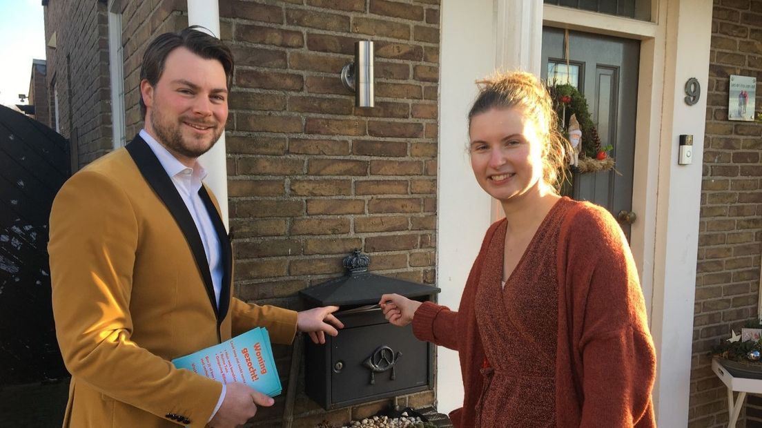 Flyeractie moet Rutger en Marjelle een woning opleveren in Rilland - Omroep Zeeland