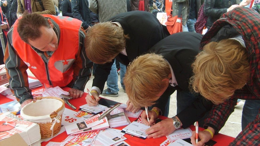 SP-actie tegen verkoop Essent