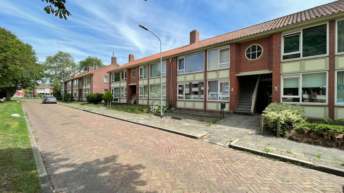 Woningen aan de Barentzstraat in Hoogezand