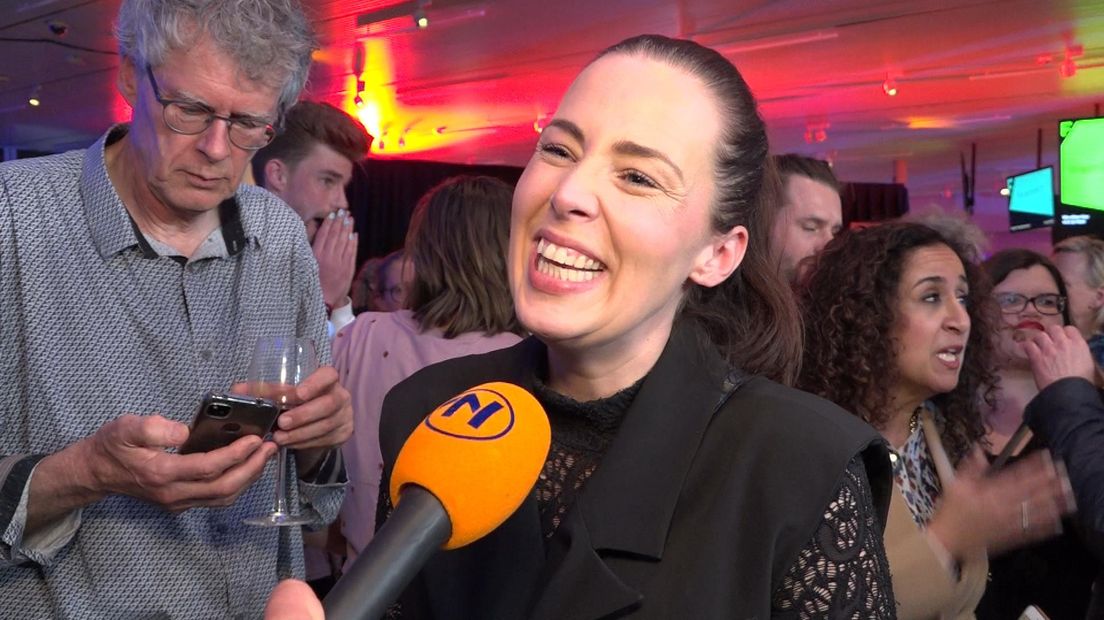 Mirjam Wijnja (GroenLinks) kreeg meer dan 10.000 stemmen