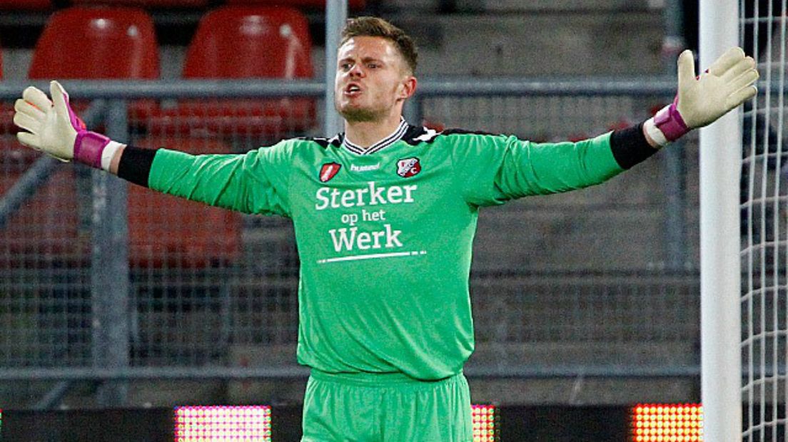 David Jensen staat nog steeds onder de lat. Robbin Ruiter brak in de heenwedstrijd tegen Heerenveen zijn sleutelbeen