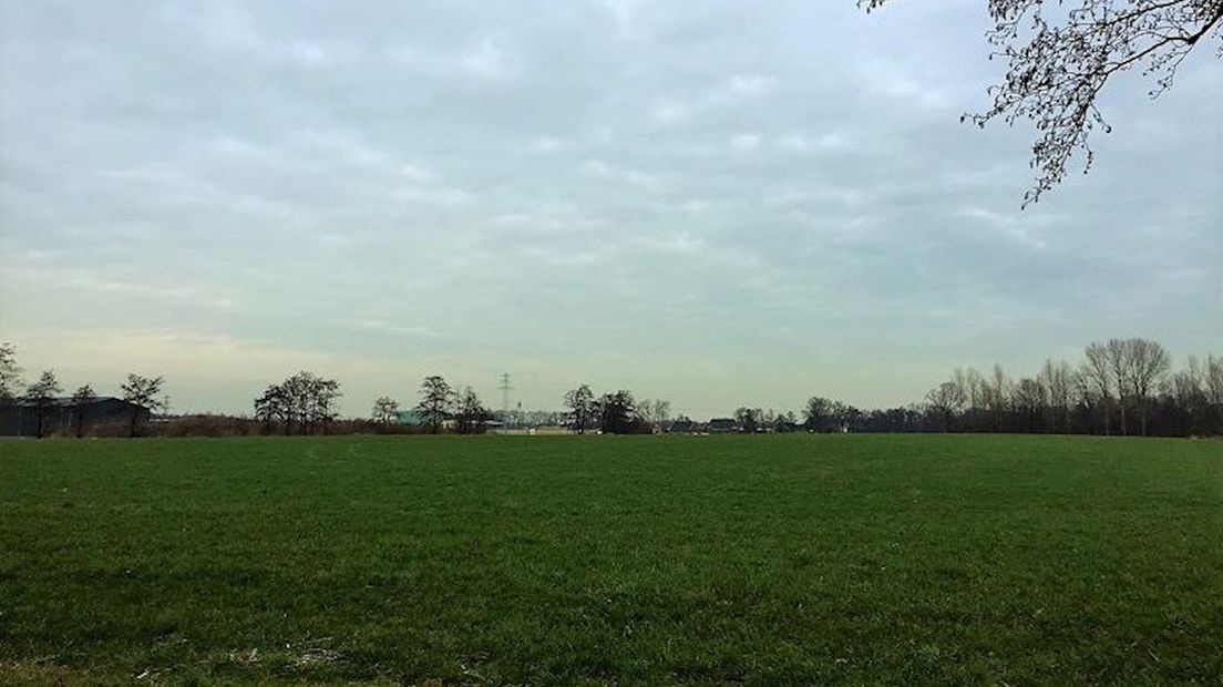 Het nu og braakliggende terrein Waterlanden in Goor
